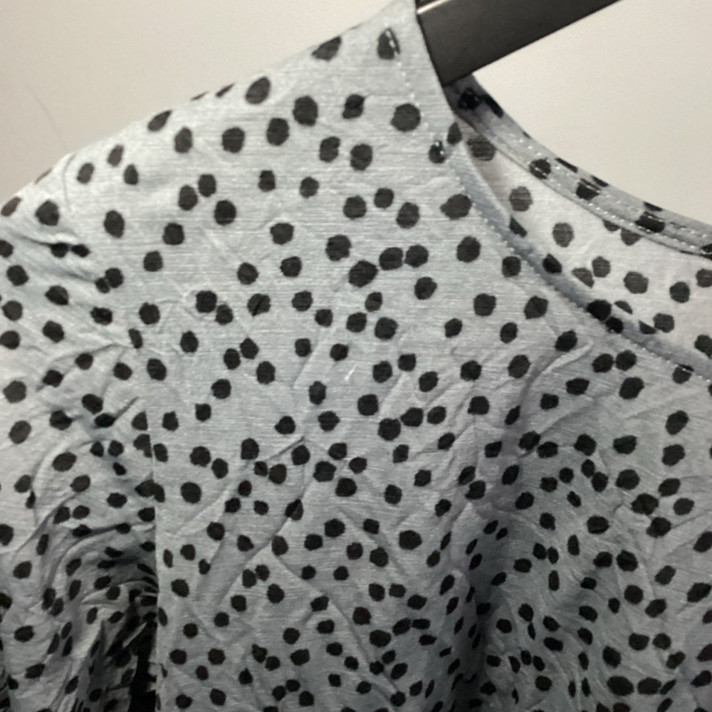 Chalet et Cici Top Med Dalmation Print Grey And Black - Picture 5 of 11